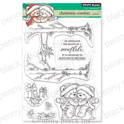 Penny Black, Clear Stamp, Christmas Comfort (31-007)