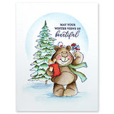 Penny Black, Clear Stamps 5" x 6.5", Snow Bears (31-015)
