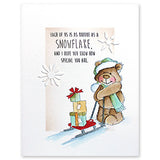 Penny Black, Clear Stamps 5" x 6.5", Snow Bears (31-015)