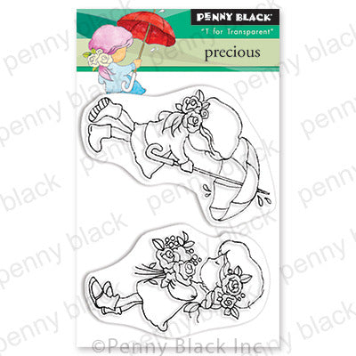 Penny Black, Clear Stamps, 3"x4", Precious (31-053)