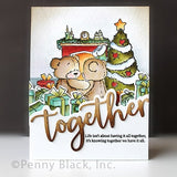 Penny Black Clear Stamps 4"X6", Together Builder