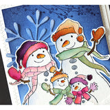 Penny Black, Clear Stamps & Dies Set, Snow Folks (31-119 & 51-855)