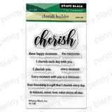 Penny Black, Clear Stamp Set, Cherish Builder (31-120)