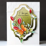 Penny Black, Clear Stamps, 5"x6.5", Love Blooms (31-124)