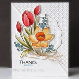 Penny Black Clear Stamps, 5"x6.5", Perch (31-132)