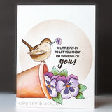 Penny Black Clear Stamps, 5"x6.5", Perch (31-132)