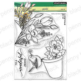Penny Black Clear Stamps, 5"x6.5", Perch (31-132)