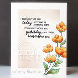 Penny Black, Clear Stamps, 5"x6.5",  Garden Trio (31-136)