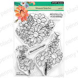 Penny Black Clear Stamps 5"x6.5", Blossom Bunches (31-193)