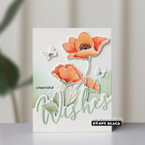 Penny Black Clear Stamps 5"x6.5", Poppy Promise (31-196)