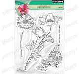 Penny Black Clear Stamps 5"x6.5", Poppy Promise (31-196)