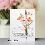 Penny Black Clear Stamps 5"x6.5", Create Beauty (31-197)