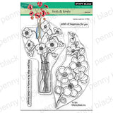 Penny Black, Clear Stamps, 5" x 6.5", Fresh & Lovely (31-201)