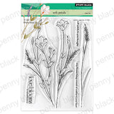 Penny Black Clear Stamps 5"x6.5", Soft Petals (31-205)