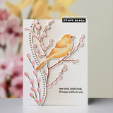 Penny Black Clear Stamps, 5"x6.5" Flutter (31-207)