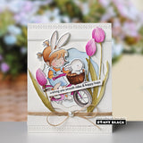 Penny Black Clear Stamps 5"x6.5", Happy Hops (31-218)