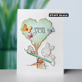 Penny Black Clear Stamps 5"x6.5", Happy Hops (31-218)