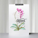 Penny Black Clear Stamps, 5"x6.5", Beyond Grateful (31-229)