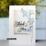 Penny Black Clear Stamps, 5"x6.5", Beyond Grateful (31-229)