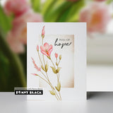 Penny Black Clear Stamps, 5"x6.5", Hope & Possibilities (31-230)