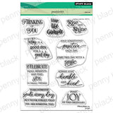 Penny Black, Clear Stamps, 5" x 6.5", Positivity (31-231)