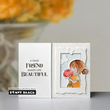 Penny Black Clear Stamps, 5"x6.5" Dear Friend (31-232)