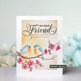 Penny Black Clear Stamps, 5"x6.5" Dear Friend (31-232)