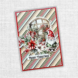 Paper Rose, 12"X12" Deluxe Paper Collection, Christmas Time