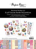 Paper Rose Studio, 6X8 Quick Cards Collection, Rainbow Garden 1.0