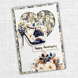 Paper Rose, 6"x6" Paper Collection, Wedding Blooms (31722)