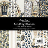 Paper Rose, 6"x6" Paper Collection, Wedding Blooms (31722)