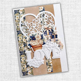 Paper Rose, 6"x6" Paper Collection, Wedding Blooms (31722)
