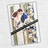 Paper Rose, 6"x6" Paper Collection, Wedding Blooms (31722)