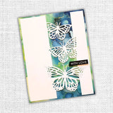 Paper Rose, 12X12 Paper Collection, Inky Colour