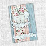 Paper Rose, Happy Mother's Day Layered Word Metal Cutting Die (31965)