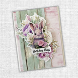 Paper Rose, 6"x8" Cut Aparts Paper Pack, Lavender & Roses (#32280)