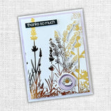 Paper Rose, 6"x8" Lavender & Roses Embossed Die Cuts, Pastel Wax Seals (32283)