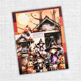 Paper Rose, 6"x6" Paper Collection, Spooky Halloween