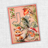 Paper Rose, 12X12 Paper Collection, Woodland Christmas