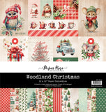 Paper Rose, 12X12 Paper Collection, Woodland Christmas