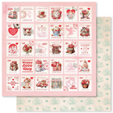 Paper Rose, 12X12 Paper Collection, Candy Treats