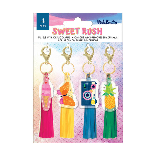 Vicki Boutin Sweet Rush Tassels 4/Pkg