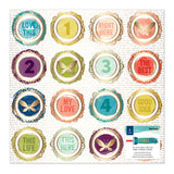 Vicki Boutin Print Shop Specialty Paper 12"X12", Gold Foiled Vellum