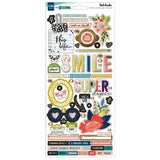Vicki Boutin Print Shop Cardstock Stickers 6"X12" 120/Pkg, Accents & Phrases