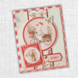 Paper Rose, 6X8 Quick Cards Collection, Strawberry Friends (34914)