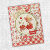 Paper Rose, 6X8 Quick Cards Collection, Strawberry Friends (34914)