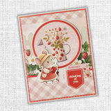 Paper Rose, Strawberry Friends, Quick Cards Die Cuts (34917)