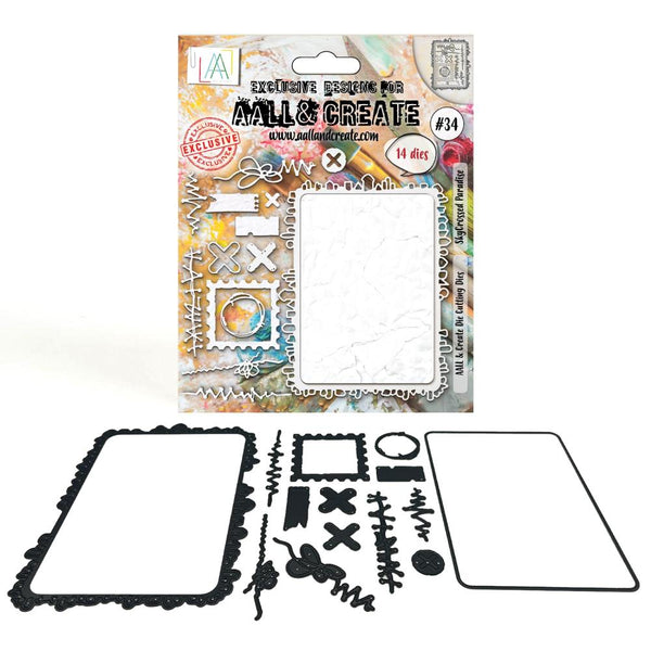 AALL And Create, Die-cutting Die Set, #34, SkyCrossed Paradise