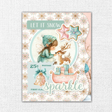 Paper Rose Studio, Mini Junk Journal Folio Kit, Fairytale Christmas (#35499)