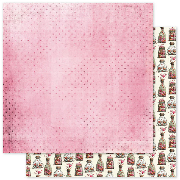 Paper Rose, 12"X12" Paper Cardstock, Love & Daydreams Basics - B (35986) - Scrapbooking Fairies